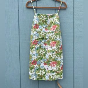 Brand new reformation floral mini dress with tags